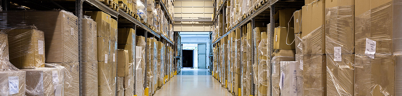 Hochregale - Optik der Webseite IndustrialPort.