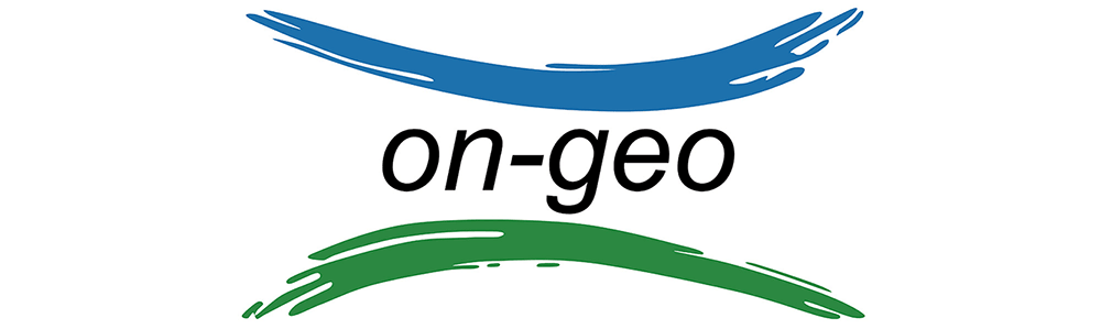 on geo logo