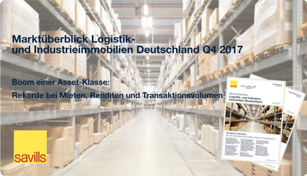 Der neue Marktüberblick Logistik- & Industrieimmobilien Deutschland von IndustrialPort