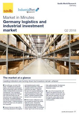 Logistik- und Industrieinvestmentmarkt Dtl. Q2-2018_Titelseite en
