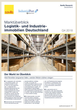 Marktüberblick Logistik- und Industrieimmobilien Deutschland Q4/2018