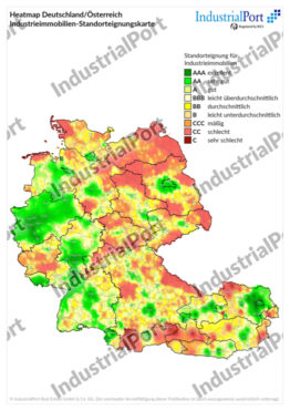 Heatmap Deutschland/Österreich