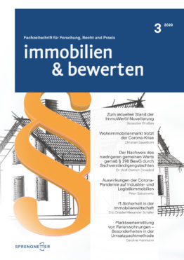 Auszug immobilien & bewerten Ausgabe 3/2020